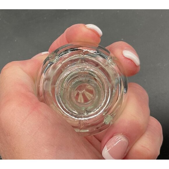 Mogen David Collectors Glass Wine Decanter With Stopper Kosher 12"H USA 1960s - Picture 9 of 9